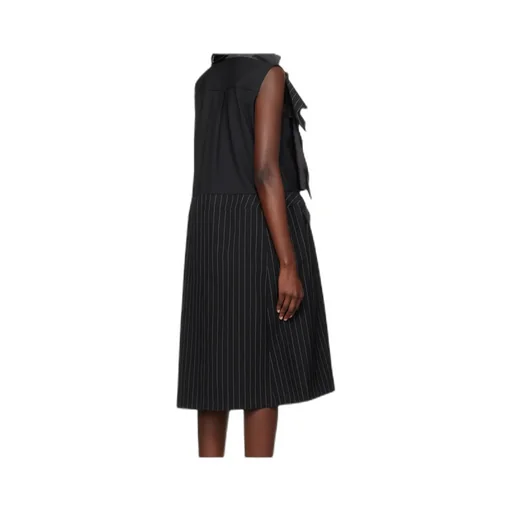 Wool Silk Suiting Dress