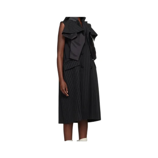 Wool Silk Suiting Dress