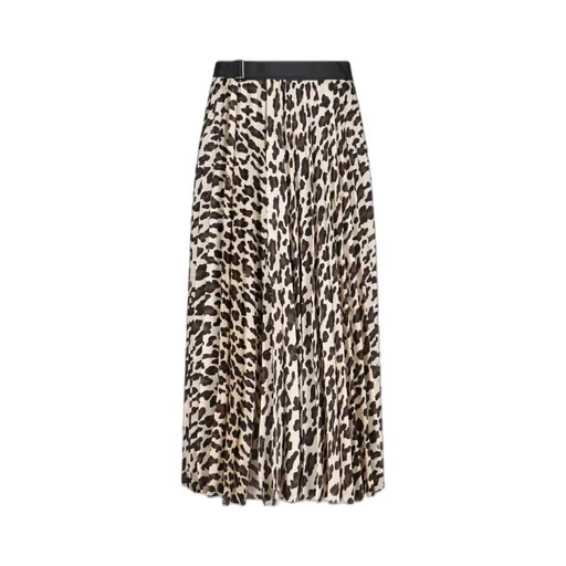 Leopard Print Skirt