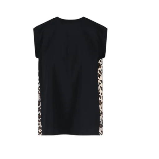 Leopard Printed Jersey T-Shirt