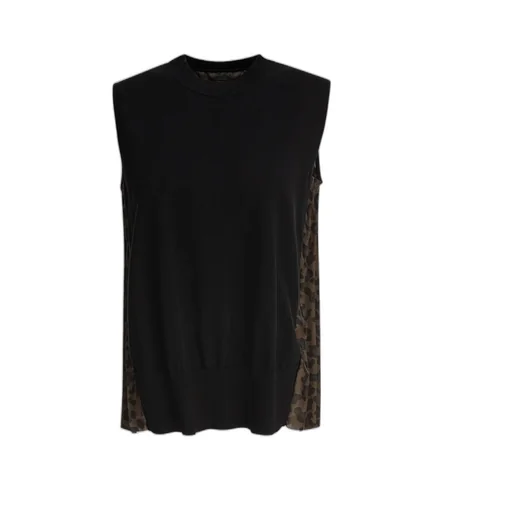 Printed Sleeveless Top