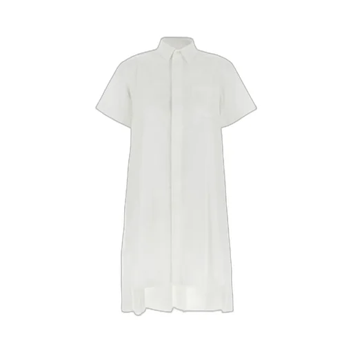 Pleated Shirt Dress