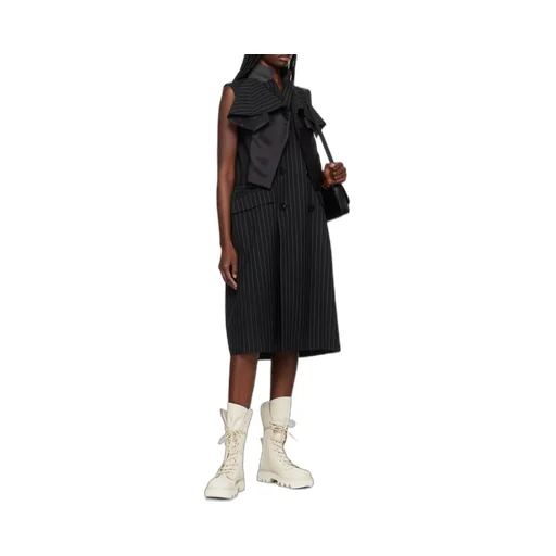 Wool Silk Suiting Dress