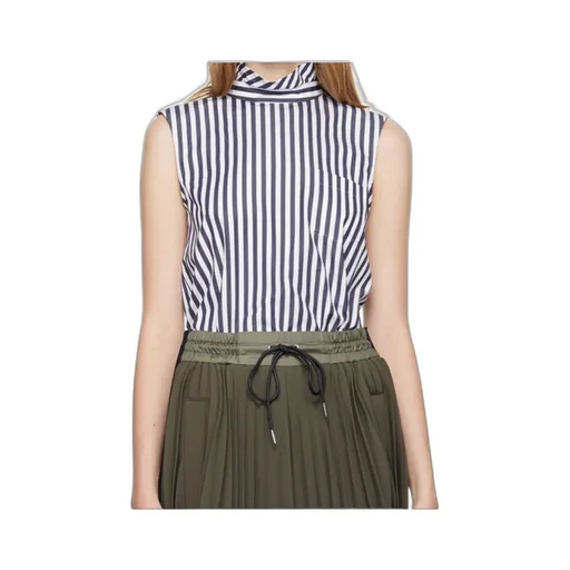 Striped Sleeveless Top