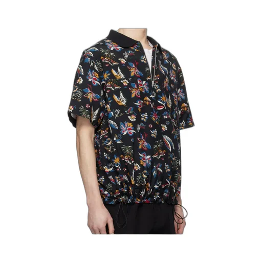 Lapel Short Sleeve Polo Shirt