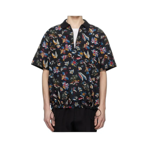 Lapel Short Sleeve Polo Shirt