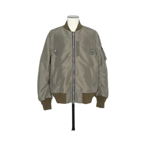 Zip-Up Bomber Jacket