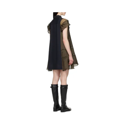 Panelled Mini Dress