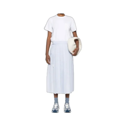 Poplin Jersey Midi Dress