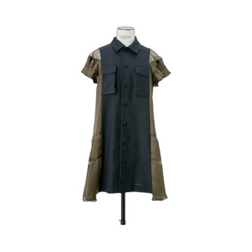Panelled Mini Dress