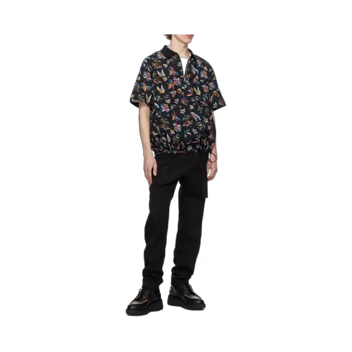 Lapel Short Sleeve Polo Shirt