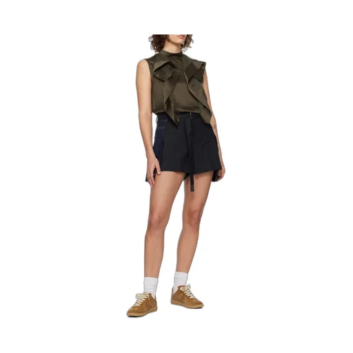 Belted Waist Shorts