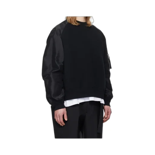 Zip-Pocket Sweatshirt