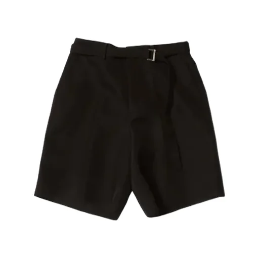 Belted Bermuda Shorts