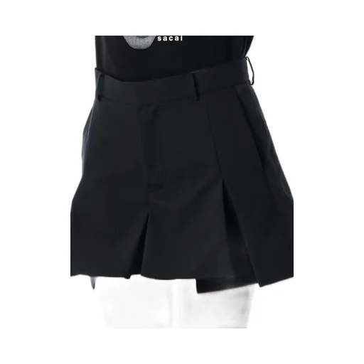 High Waist Pleated Shorts