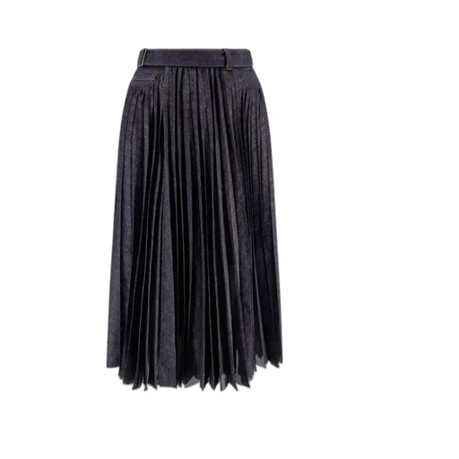 Denim Mix Skirt