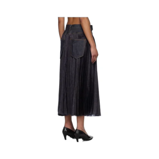 Denim Mix Skirt