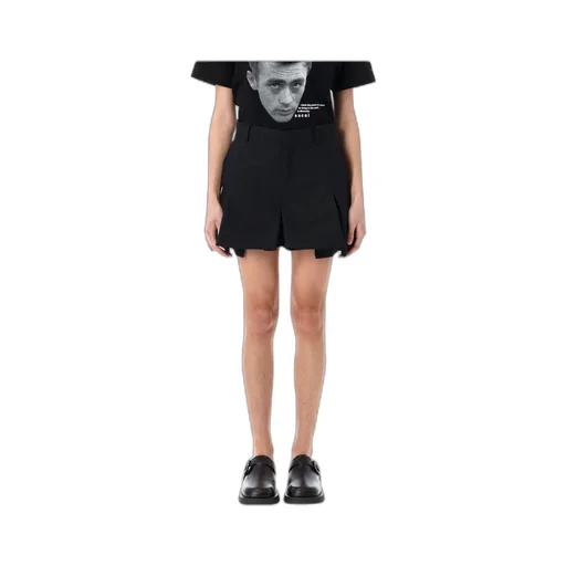 High Waist Pleated Shorts
