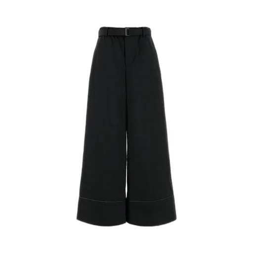 Belted Wide Leg Pants