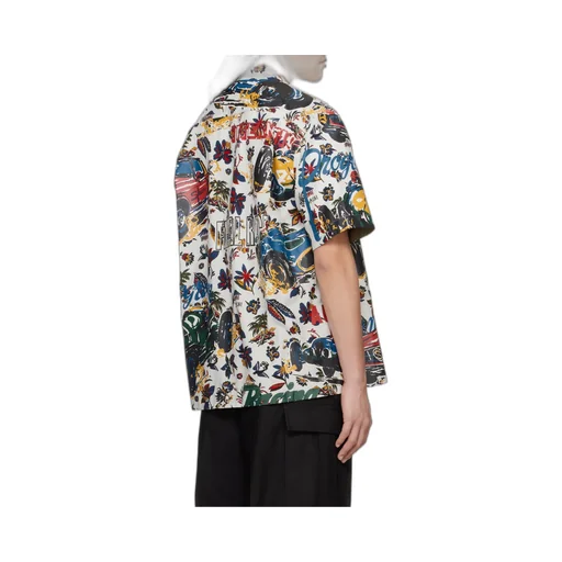 Graphic Printed Short-Sleeved Shirt