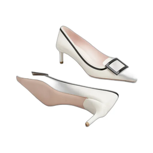 Viv Canard Leather Pumps