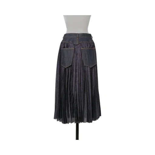 Denim Mix Skirt