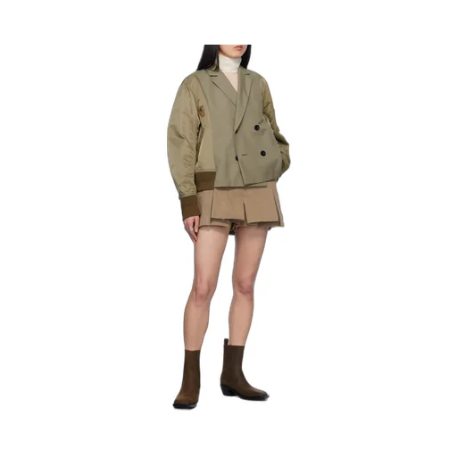 Pleated Folded Shorts