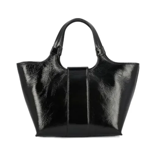 Logo Engraved Shopper Bag