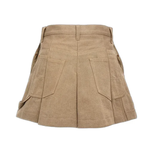 Pleated Folded Shorts