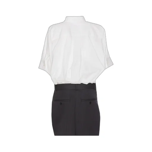 Belted Mini Shirt Dress