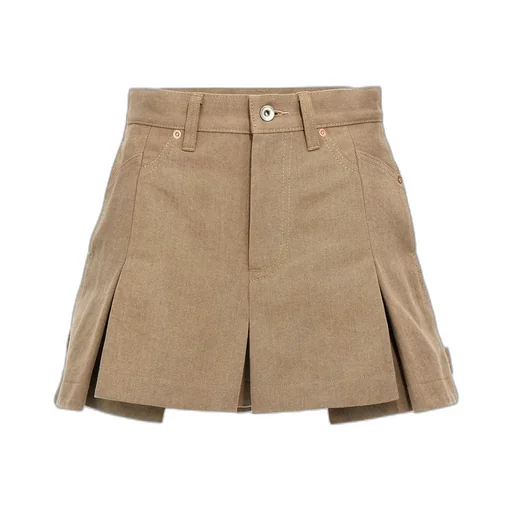 Pleated Folded Shorts