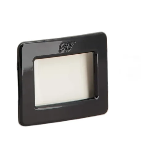 Belle Vivier Voyage Lacquered Buckle Clutch Bag