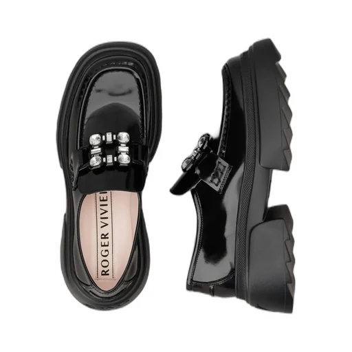 Wallaviv Buckle Embellished Loafers