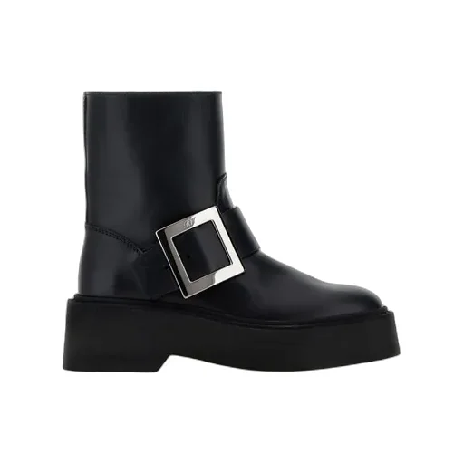 Chunky Sole Ankle Boots