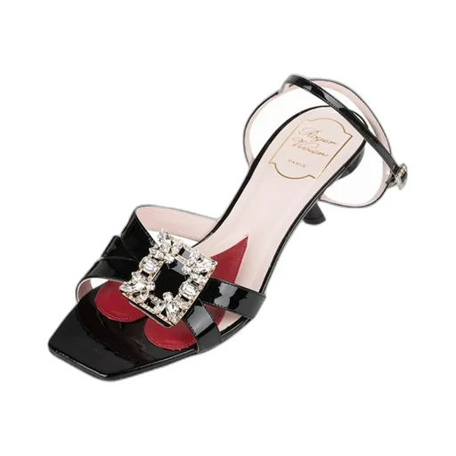 Logo High-Heeled Sandals