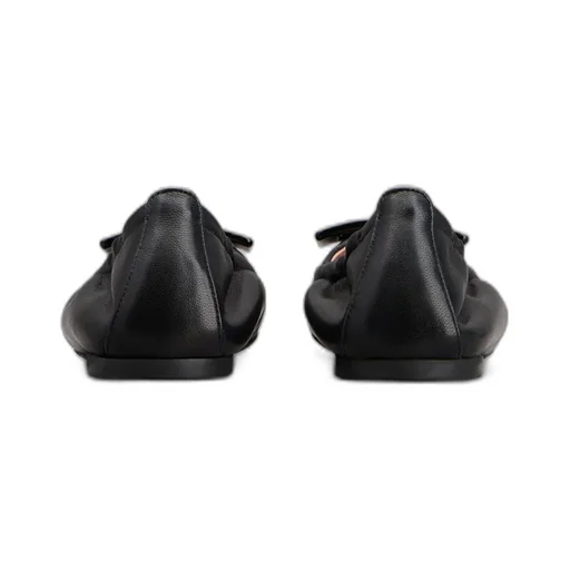 Viv' Pockette Lacquered Buckle Ballerinas