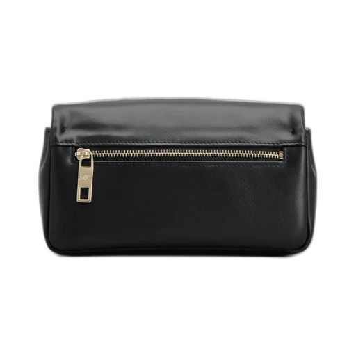 Ruched Detailed Mini Crossbody Bag