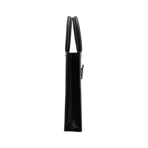 Belle Vivier Voyage Lacquered Buckle Mini Tote Bag