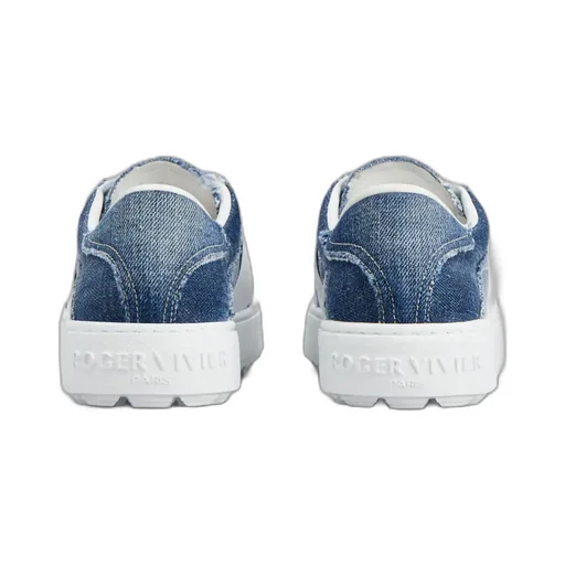 Very Vivier Strass Buckle Sneakers
