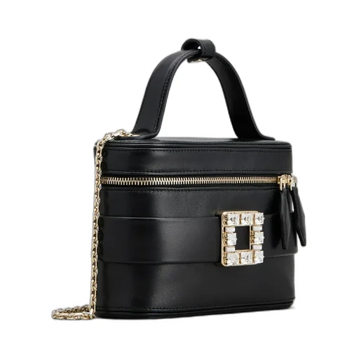 Embellished Zipped Tote Bag