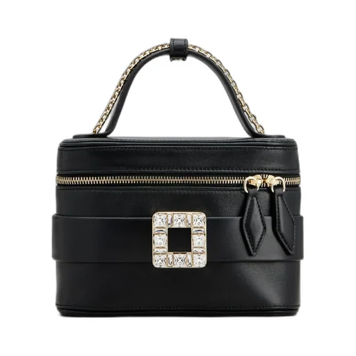 Embellished Zipped Tote Bag