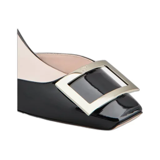 Trompette Buckle Slingback Pumps