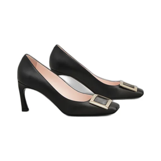 Trompette Vivier Buckle Pumps