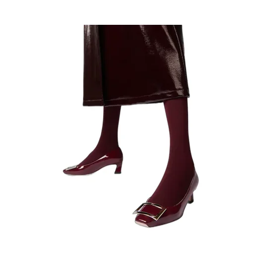 Trompette Metal Buckle Pumps