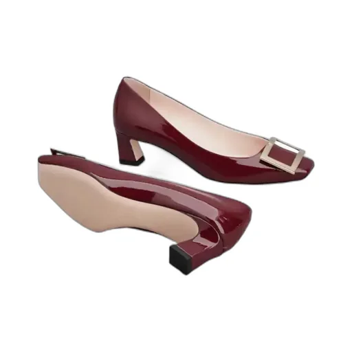 Trompette Metal Buckle Pumps