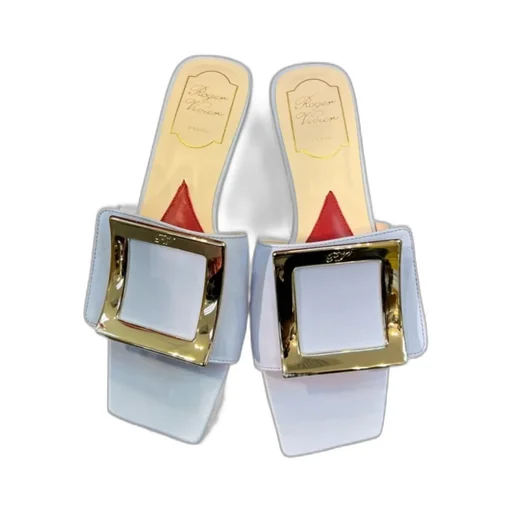 Square-Headed Sandals