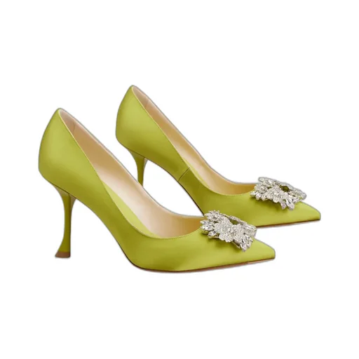Rv Bouquet Strass Buckle Pumps