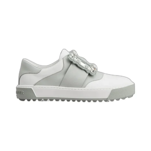Very Vivier Strass Buckle Sneakers