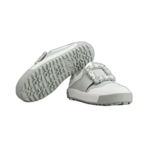 Very Vivier Strass Buckle Sneakers