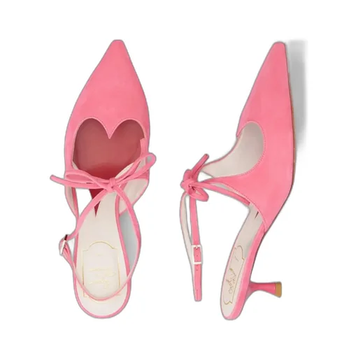 I Love Vivier Bow Slingback Mules